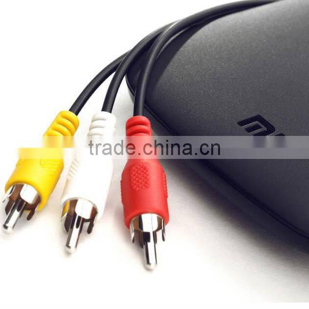 RCA Cable,3 x RCA Male to 3.5mm TRRS Male AV Connection Cable for XIAOMi Box
