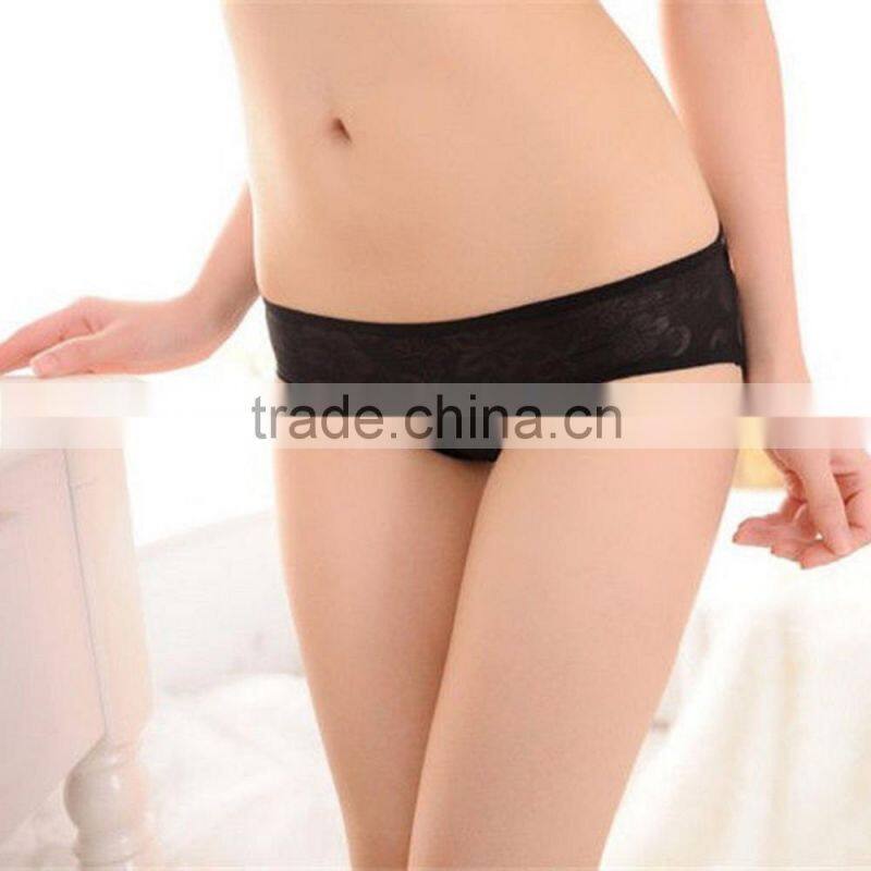 Sexy Lingerie Black Girls Sexy Lace Transparent Panty Briefs Knickers Lingerie Sexy Underwear New