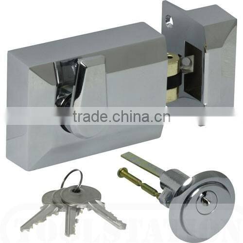 2016 United Kindom pop brass cylinder night latch door lock