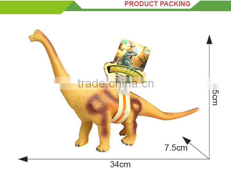 Wholesale rubber animal rubber set dinosaur soft toys