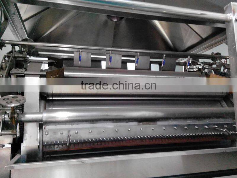 automatic wheat flakes drum dryer line