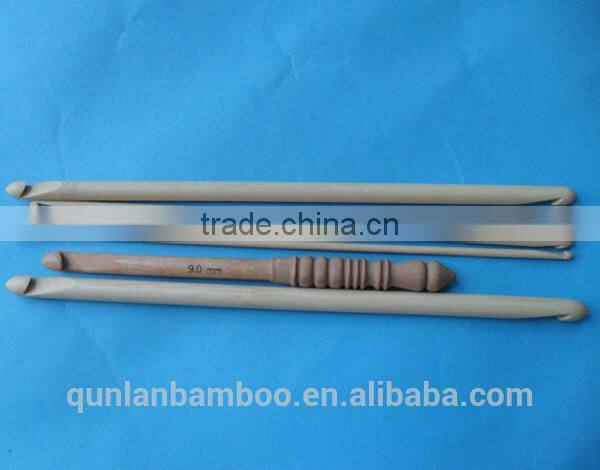 Double Pointed Bamboo Crochet Hook