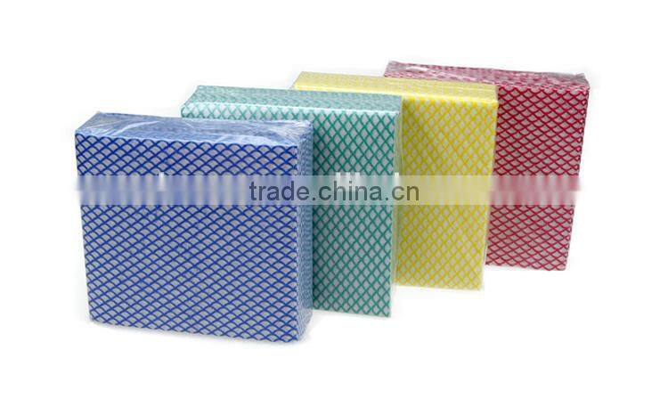 Over 13 years factory made in China wholesale chemical bond nonwoven dry cleaning wipe