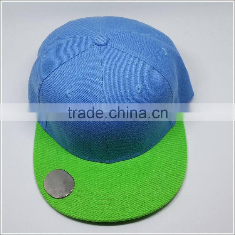blank flat birm Snapback Cap with Beer Bottle Opener
