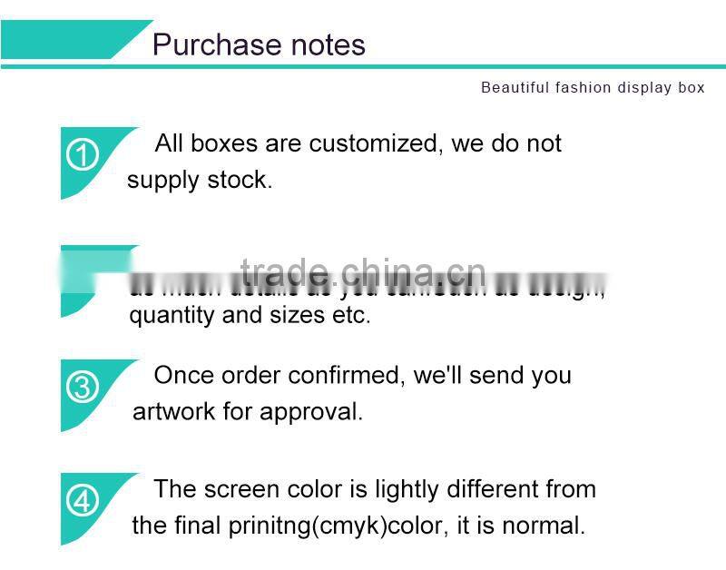 Customized Colorful Cardboard Box Packaging for Pen