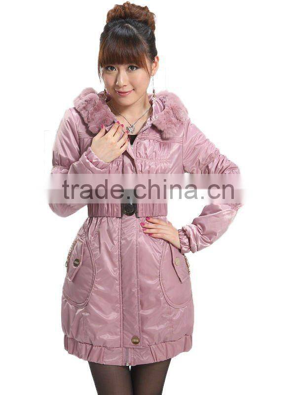 2013 Women's long style of warm winter coat