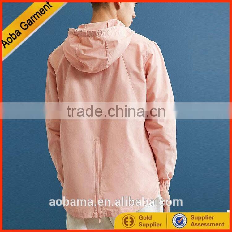 OEM customized pwinter running men jacket