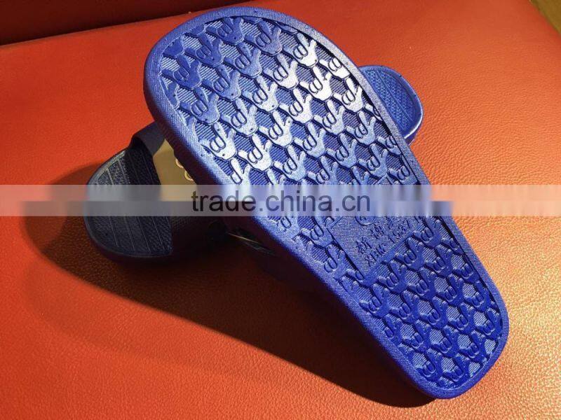 GZY men slipper PU&EVA dual purple high quality thailand rubber causal cheap guangzhou factory