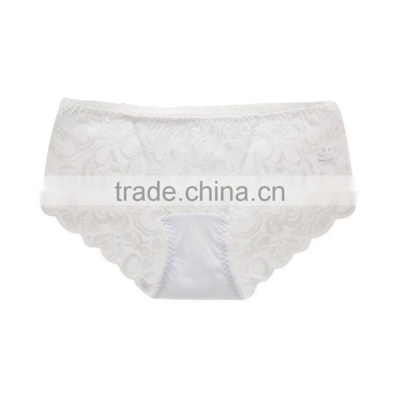 Custom High Quality 100% Silk Sexy Fancy Woman Underwear