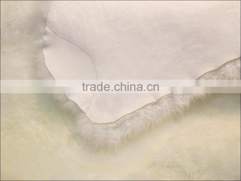 CX-D-120 Genuine Sheep Fur Thick Wholesale Custom Shaggy Floor Carpet
