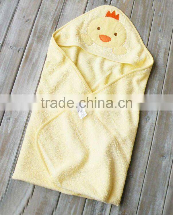 2011 summer mom and bab baby clothes 100% cotton hooded embroider baby towel