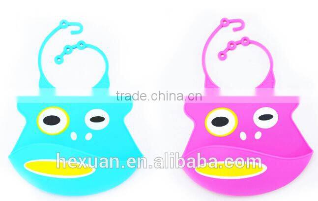 Eco-Friendly Cheap Custom Adult Blank Triangle Crochet Silicon Baby Bib