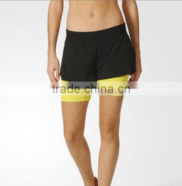 Hot Sale Custom Training Running Yoga Women Wholesale Athletic Shorts