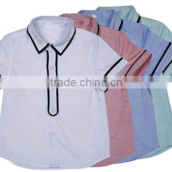 2017 new fashion short sleeve boys / girls shirt kids clothes