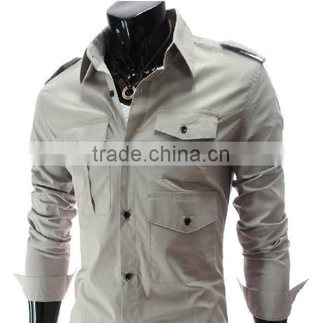 Fashion Style Mens Luxury Casual Dress Shirts
