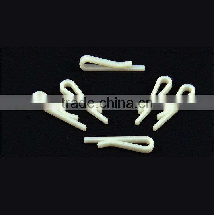 High Quality Small 4.2*1.0*0.5cm U-shape Shirt Plastic Clips For Shirt Packing