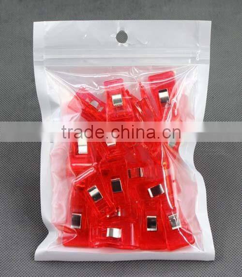 Quiting & sewing clover wonder clips-3.3x1.8cm-total 7 colors