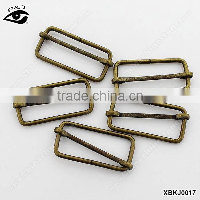 42x20.50mm Rectangle Metal Buckle Adjustable Zinc Alloy Plating Bags Buckle Bag Hardware Accessories for Bags Garment Shoes