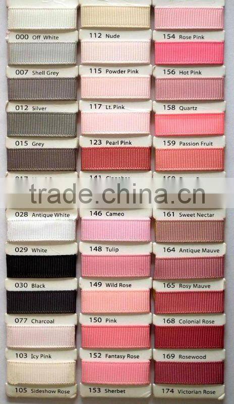 Elastic Tape Factory-Regular Color Charts