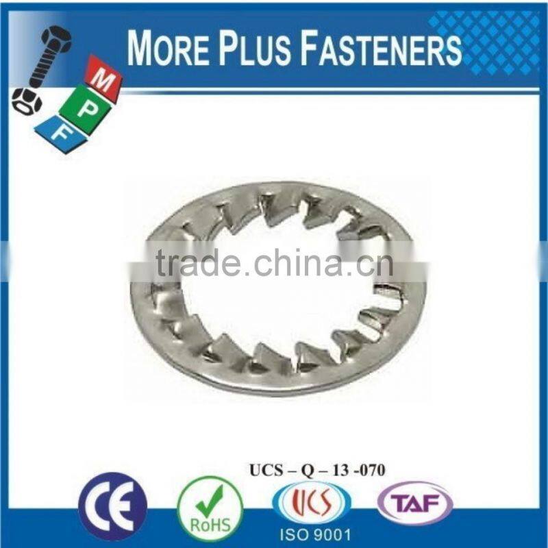 Made in Taiwan Internal Tooth Lock Washer Zinc Plated