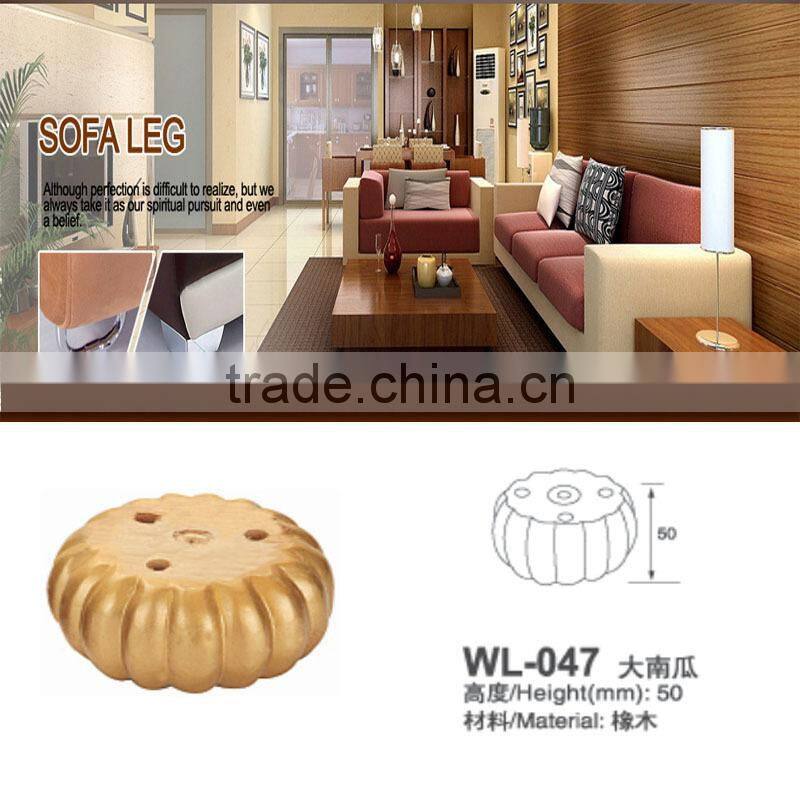 Durable in use wooden leg