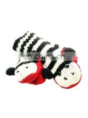 fashional pretty super soft cozy warm popular knit animal glove