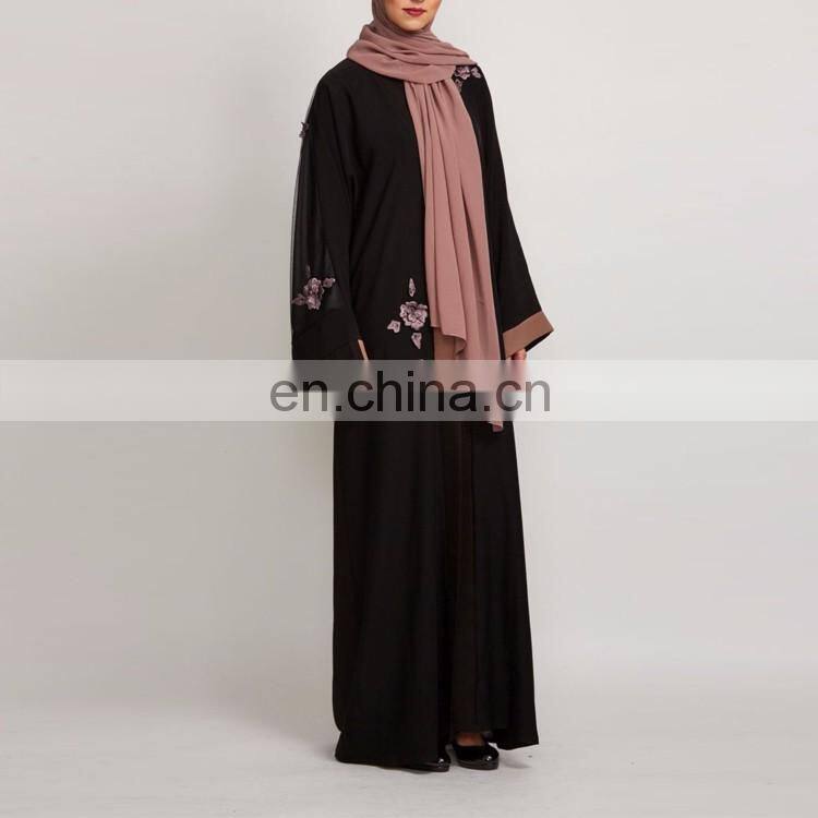 OEM Service Hot And New Style Rosella Jacket Open Dubai Abaya