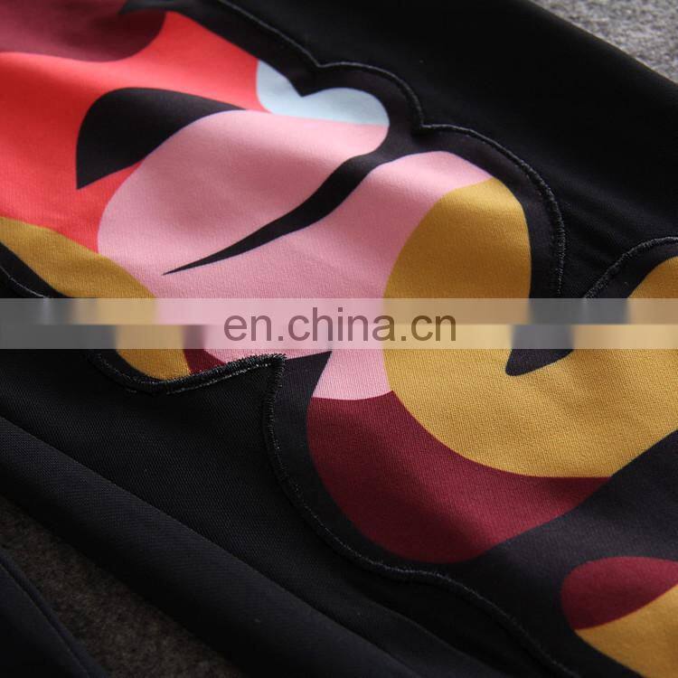 2015 new white top and long pants hot sell two piece set