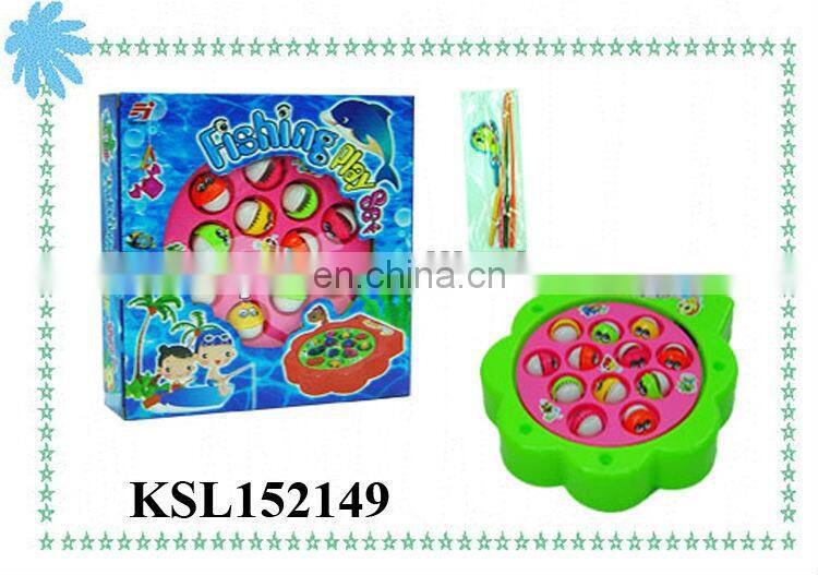 funny plastic toy fishing game for children