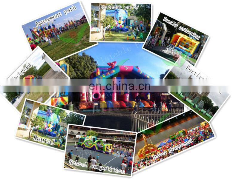 Inflatable climbing wall with obstacle course