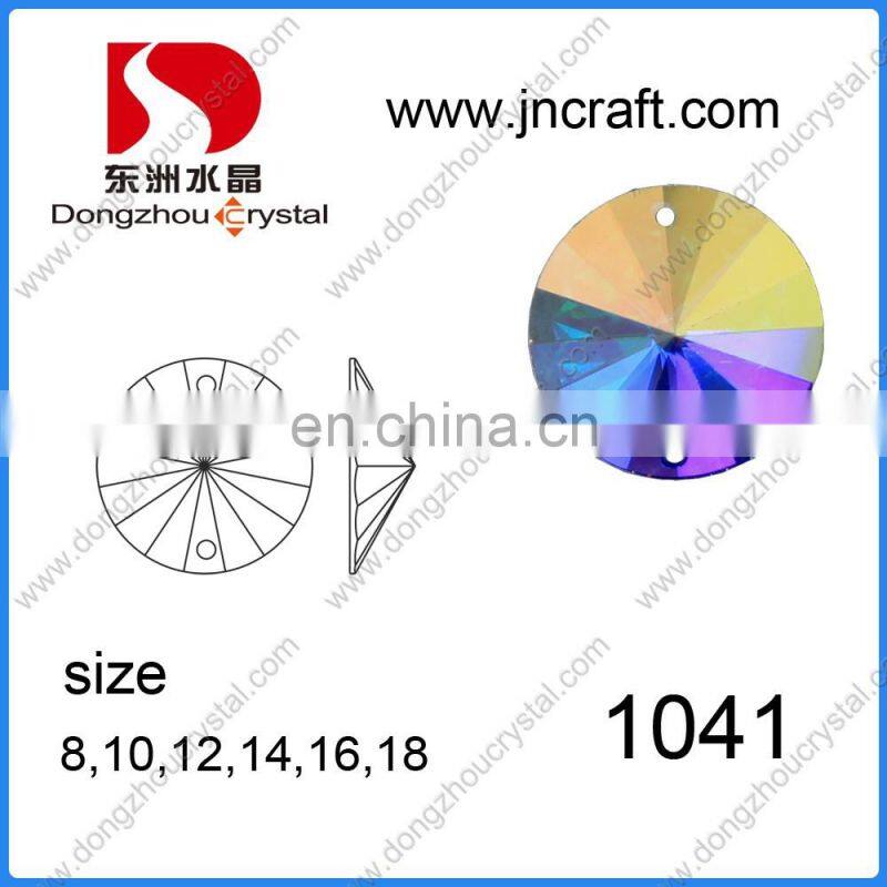Wholesale Loose Crystal Garment Beads Mirror Glass Stone for Clothing Decoration