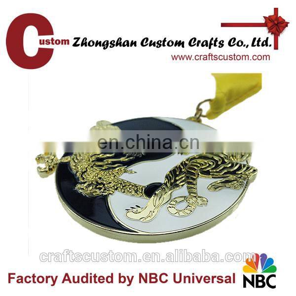 Custom metal hanger/trophies and medals china/swimming sports medals
