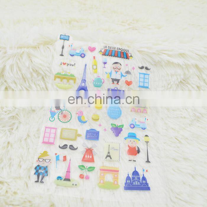 Transparent resin dome epoxy sticker,heart epoxy stickers,die cut epoxy sticker