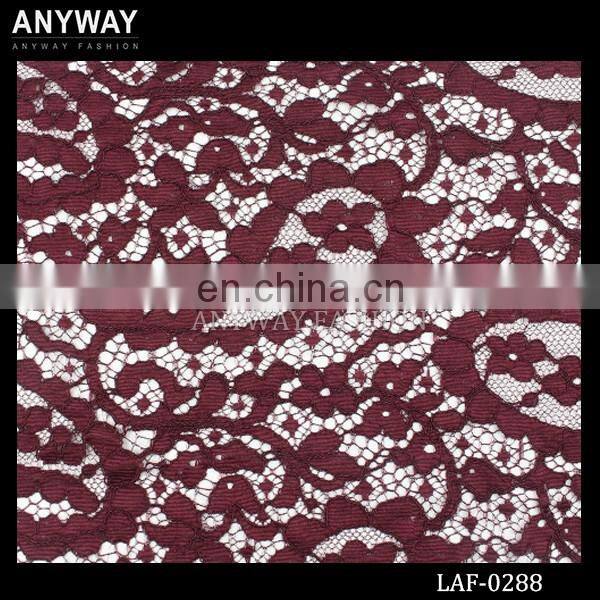 Fashion 3d lace fabric high quality guipure lace fabric wholesale cord lace fabric for women