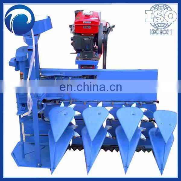 Paddy harvesting and bundling machine rice reaper-binder farm harvester machinery