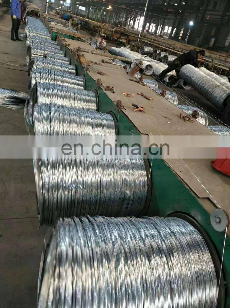 alibaba com chinese supplier tangshan Jikuang steel products hot dipped electrical galvanize steel wire BWG 8-22 dia 0.7mm-4.0mm