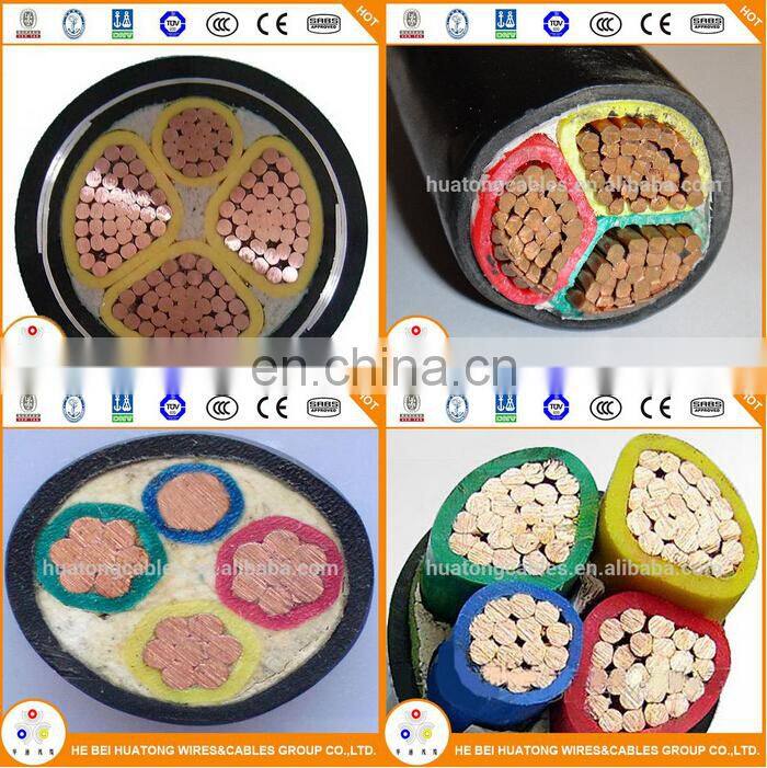 0.6/1kv underground electrical armoured cable 4 core power cable 50mm 70mm 95mm 120mm