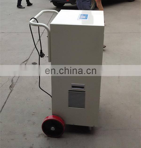 Handpush dehumidifier with two strong wheels