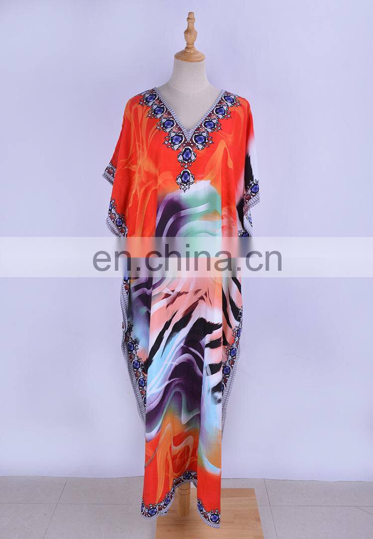 Cotton Long Beach Dress Beach for Women Pareo de Plage Swimsuit Beach Sarongs Swimwear Kaftan