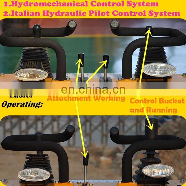 hysoon garden equipment hy380 snow blower front skid- steer loader skid steer loader