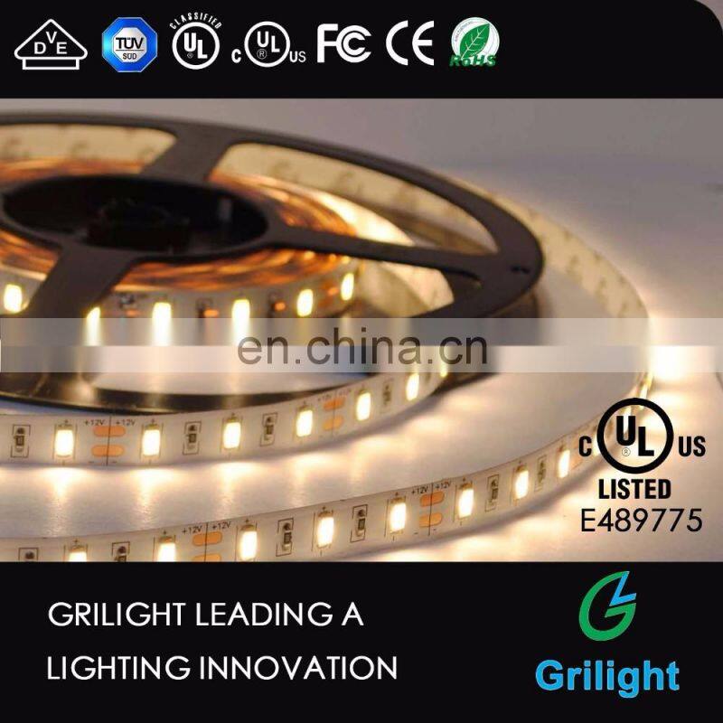 3 years warranty UL nonwaterproof ip20 2835 led strip light wireless with ce ul listed led strip