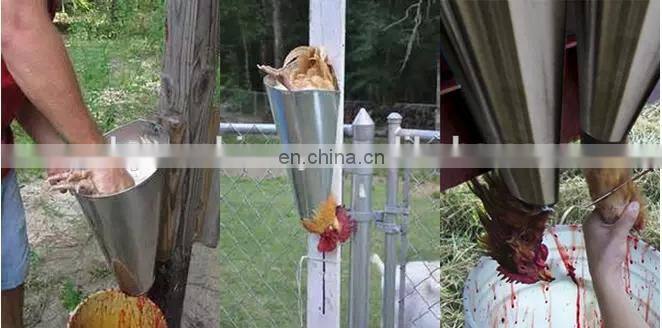 chicken cutting cone / chicken slaughtering equipment / poultry slaughterhouse equipment