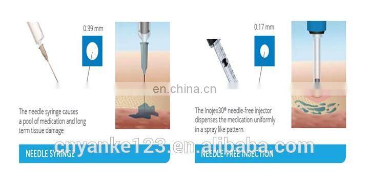 2019 Newest Model Needle Free Shot Mesotherapy Gun Face Lifting Wrinkle Removal Hyaluronic Injection Pen Needleless