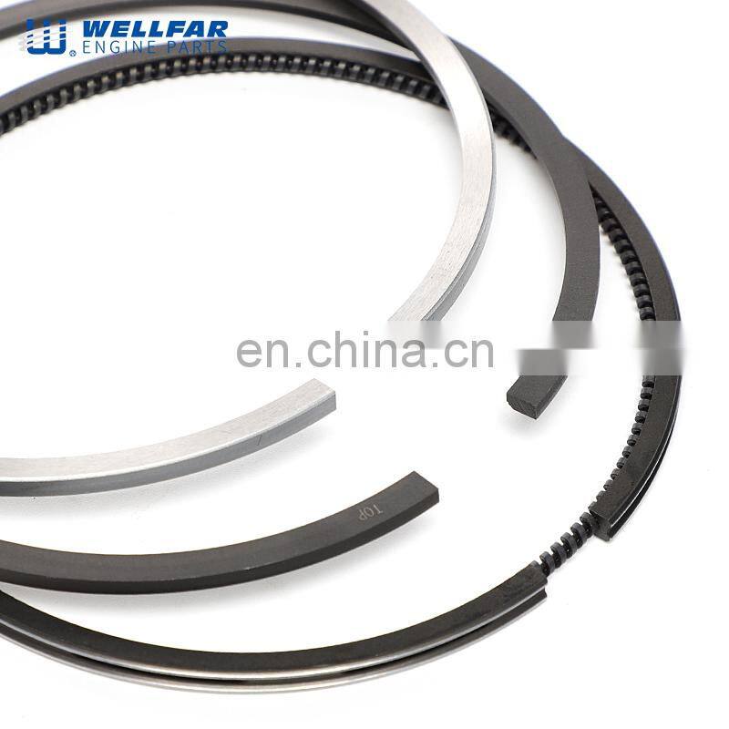 Engine piston kit ISBE ISF3.8 ISF2.8 4B3.9  6B5.9 high quality 102mm piston ring 4089258/4025012