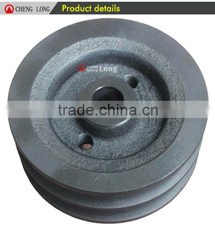Industrial adjustable belt pulley for air compressor parts