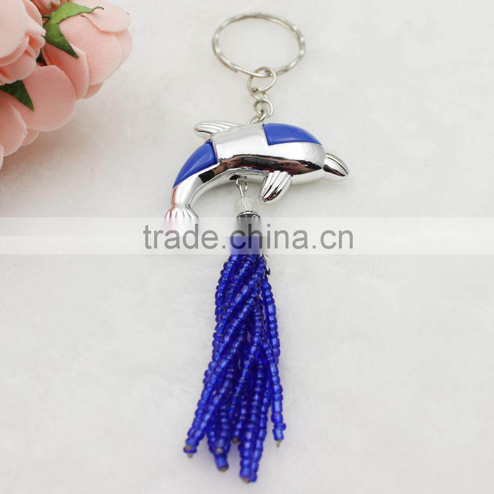 Islamic Wholesale Plastic Dolphin Pendant Keychain