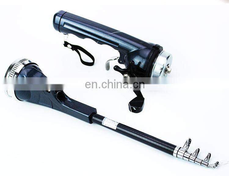 high quality foldable and collapsible telescopic fishing rod