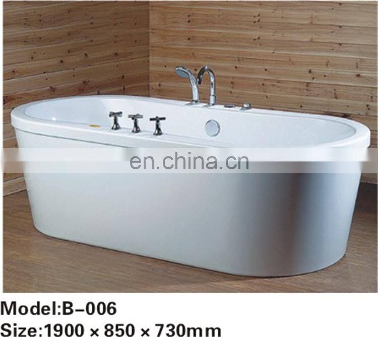 Guangzhou Manufacturer High Quality Whirlpool Massage Acrylic Bathtub