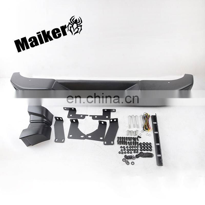 Steel Rear Bumper with Light for Jeep Wrangler JK 2007+ Auto Accessories Black Rear Bar