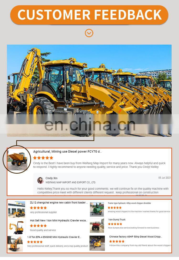 Cheap price WZ40-30 small min wheel 4x4 compact 1.1m3 bucket capacity mini retroexcavadora
